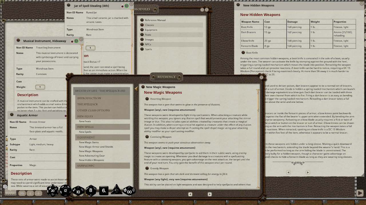 Fantasy Grounds - Breath of Life - The Spelljackのスクリーンショット 1