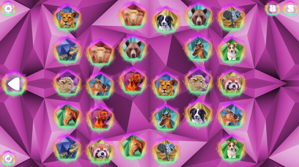Скриншот 2 из игры Poly Memory: Animals