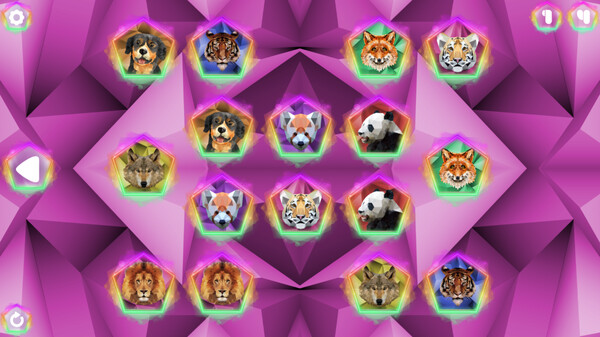 Скриншот 5 из игры Poly Memory: Animals