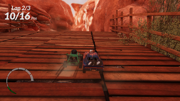 motorcubs rc gameplay dua xe rc tren cau go kịch tinh