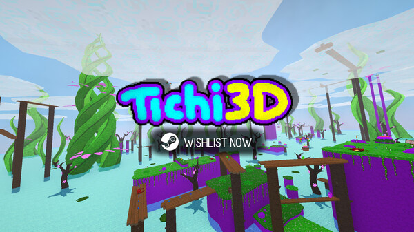 Screenshot of Tichi3D gameplay showing in-action mechanics