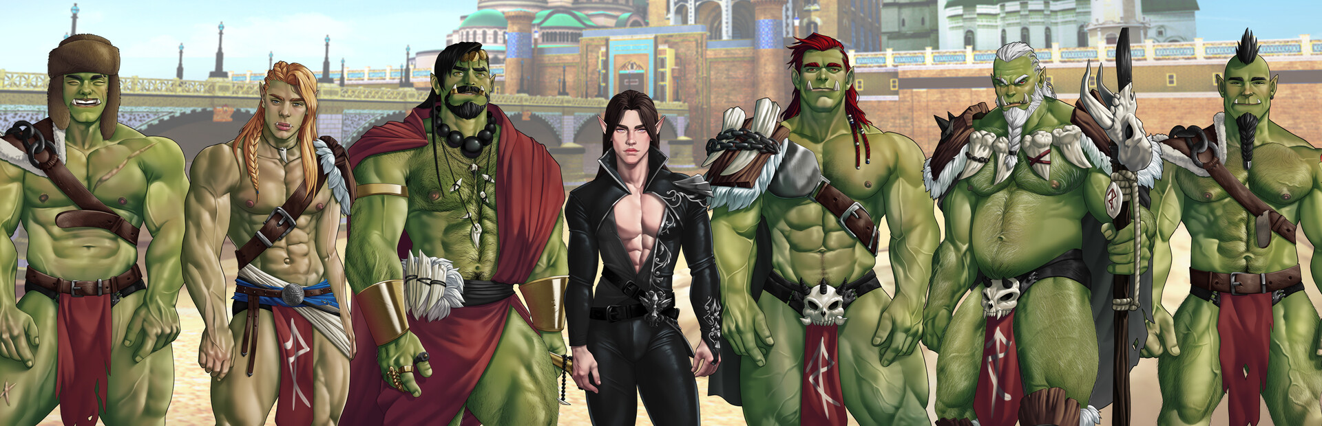 Orc Covenant: Gay Bara Orc Visual Novel