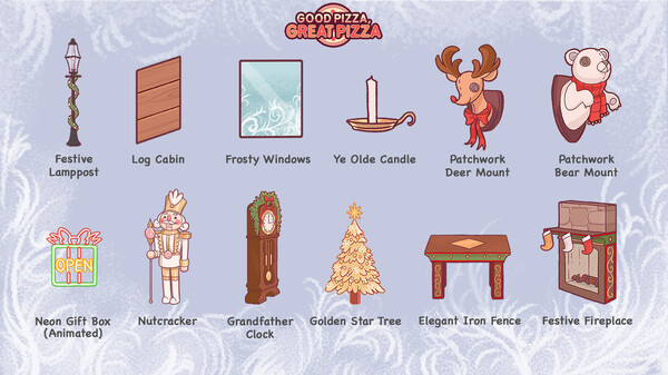Good Pizza, Great Pizza - Cozy Cabin Set - Winter 2020 Shop