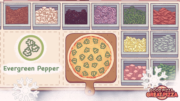 Good Pizza, Great Pizza - Jingle's Topping Skins - Winter 2022 Topping Skins