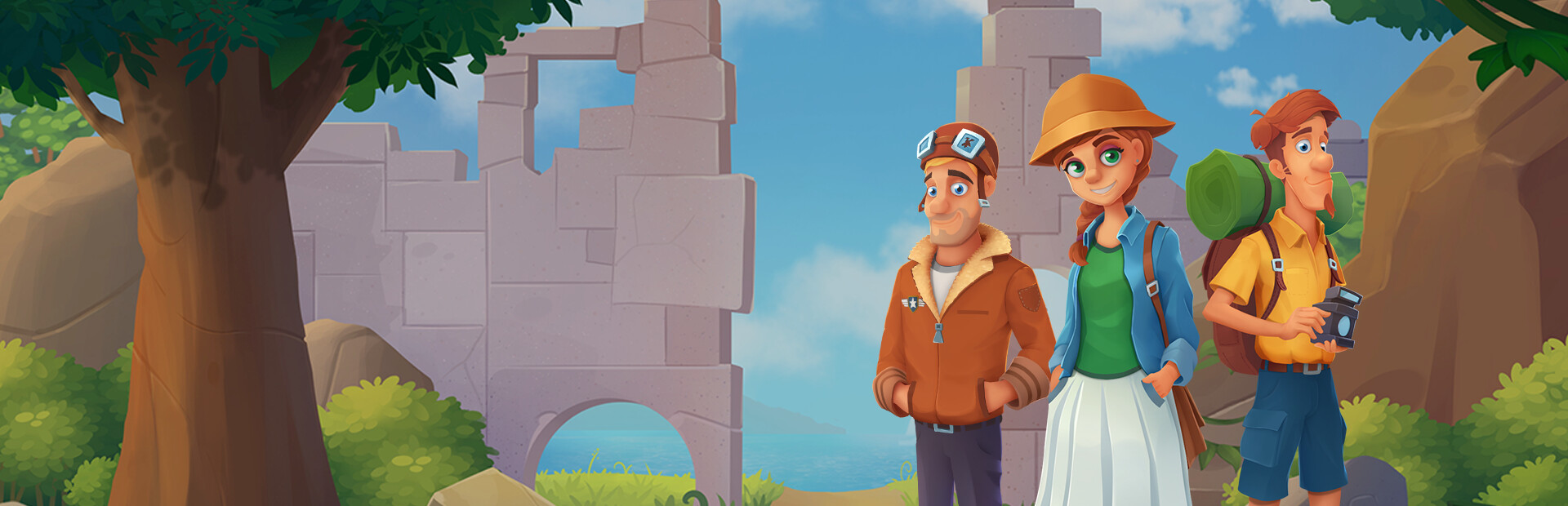 Adventure mosaics. Lost Expedition