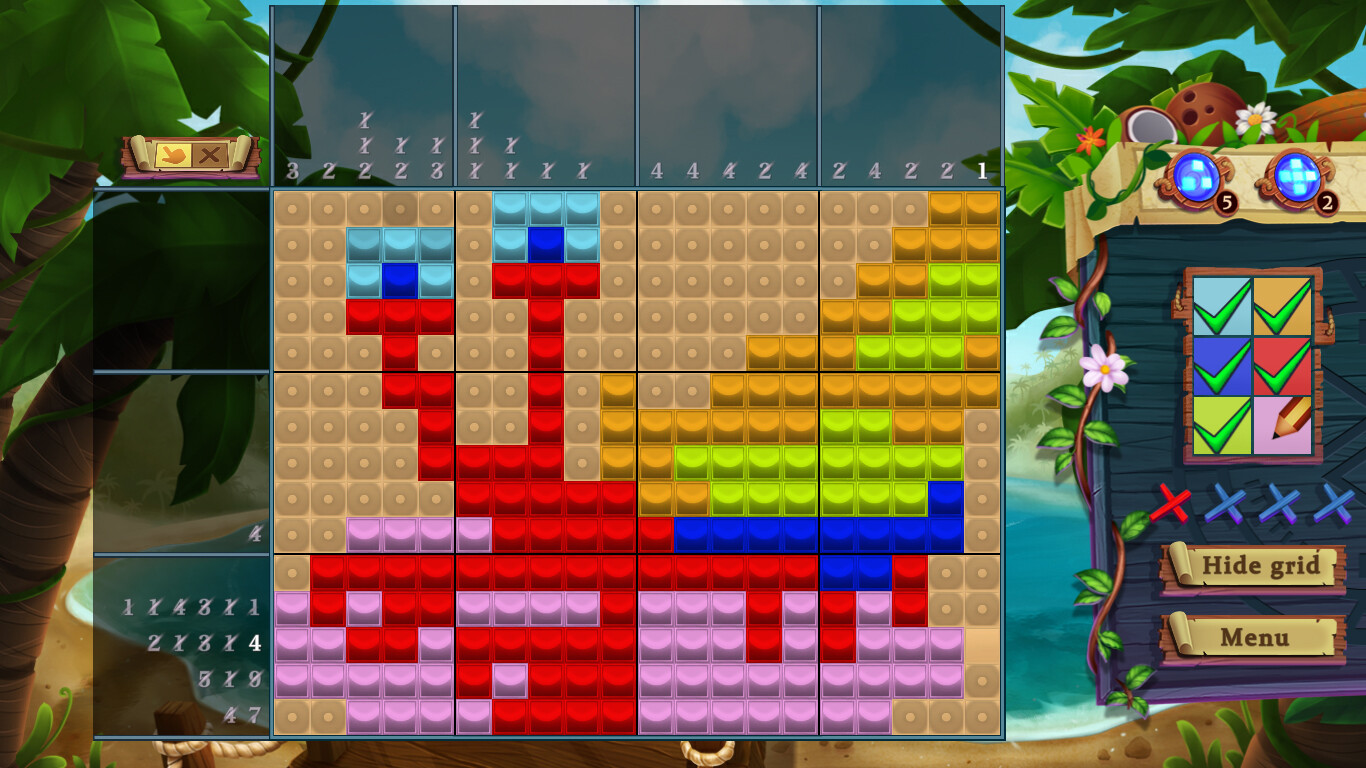 Adventure mosaics. Lost Expedition Featured Screenshot #1