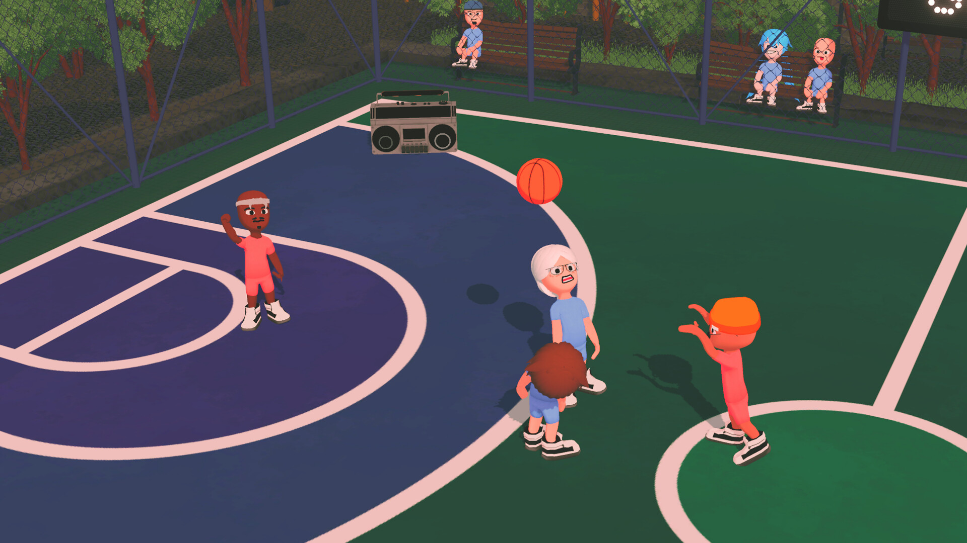 Hoop Fighters: Party Basketball screenshot 5