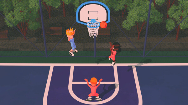 Hoop Fighters: Party Basketballfor windows and Linux 1