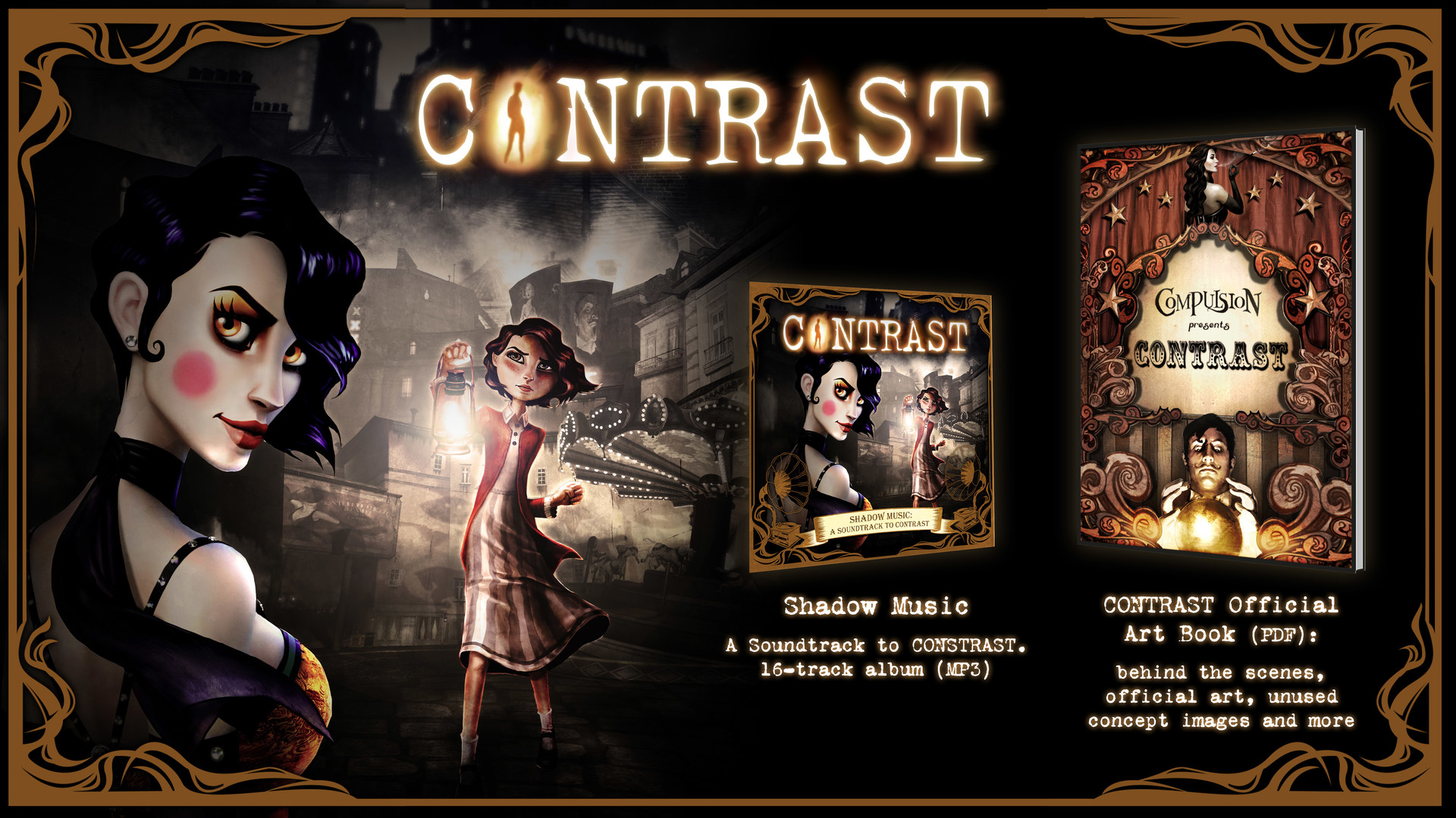 Contrast - Original Soundtrack and Art Bookのスクリーンショット 1