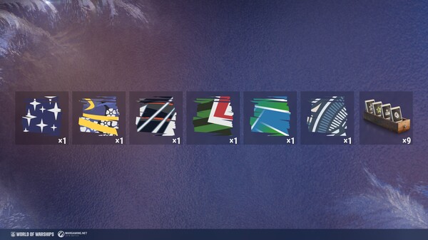 World of Warships — FREE New Year Camo Collection