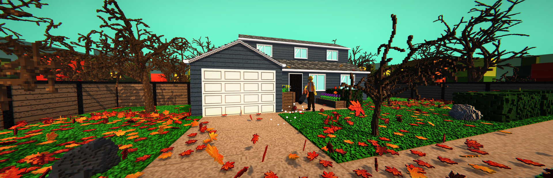 Leaf Blowing Simulator