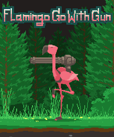 Flamingo Go With Gun