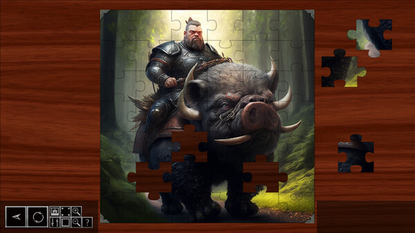 Fantasy Jigsaw Puzzles - Dwarves