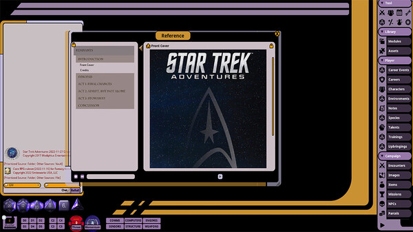 Fantasy Grounds - Star Trek Adventures: Remnants