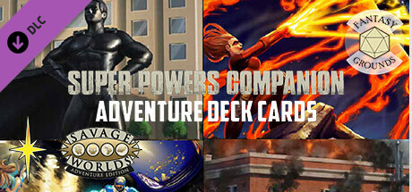 Fantasy Grounds - Supers Powers SWADE Adventure Deck Cards