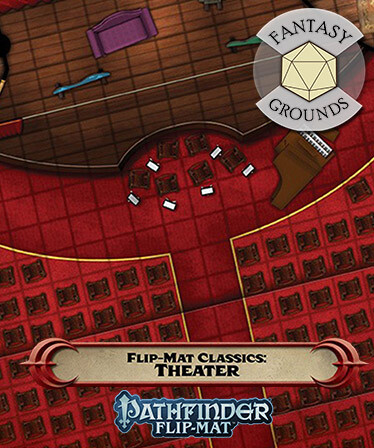 Fantasy Grounds - Pathfinder RPG - Pathfinder Flip-Mat - Classic Theater