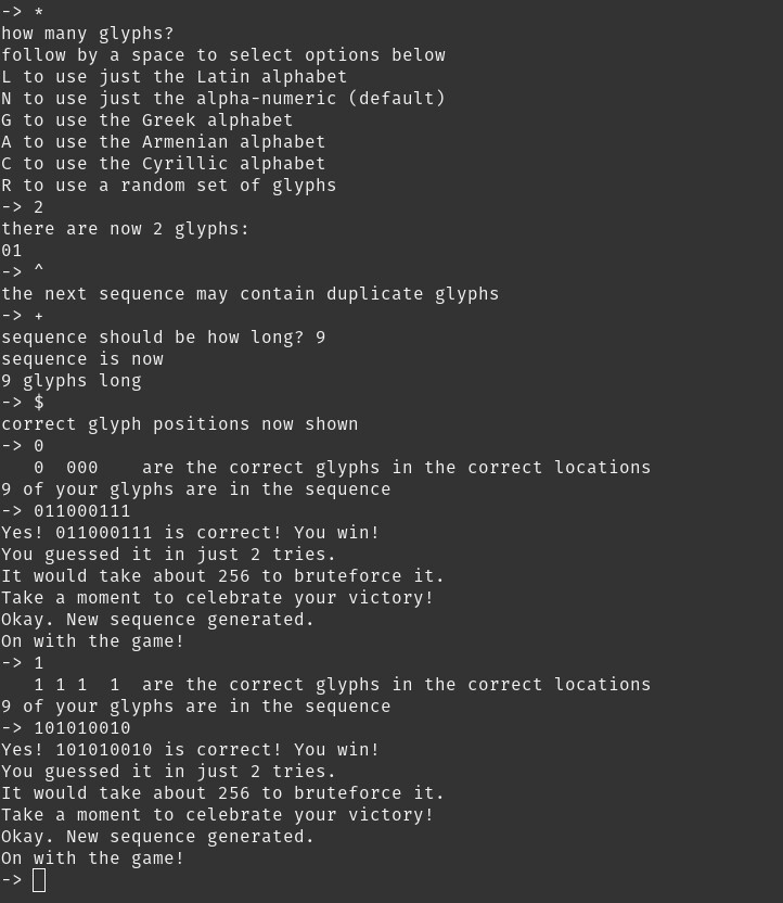 Glyph Guesser Featured Screenshot #1