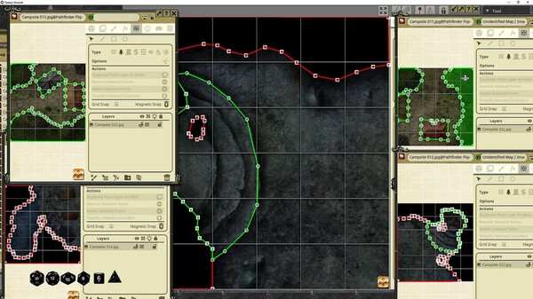 Fantasy Grounds - Pathfinder RPG - Pathfinder Flip-Tiles - Campsite