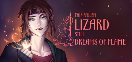This Fallen Lizard Still Dreams of Flame header art