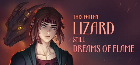 This Fallen Lizard Still Dreams of Flame — Steam game cover