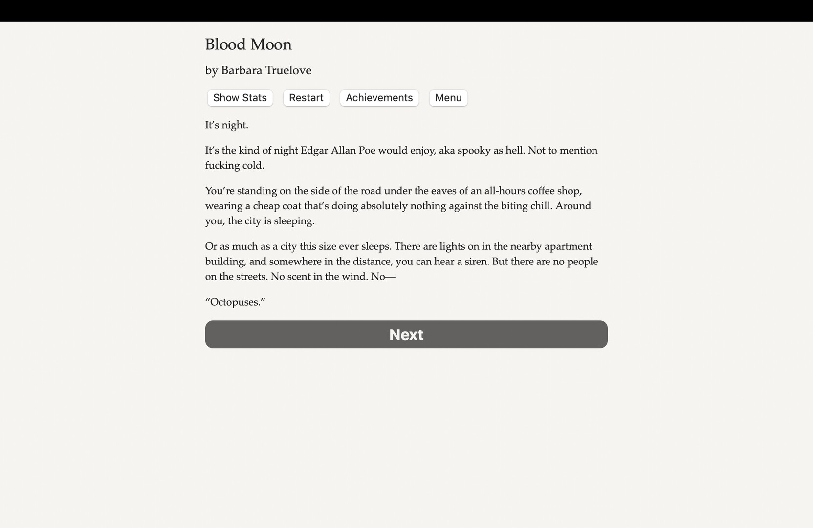 Blood Moon Demo Featured Screenshot #1