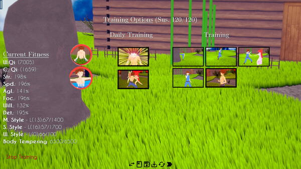 Screenshot z Heavenly Peaks Cultivation