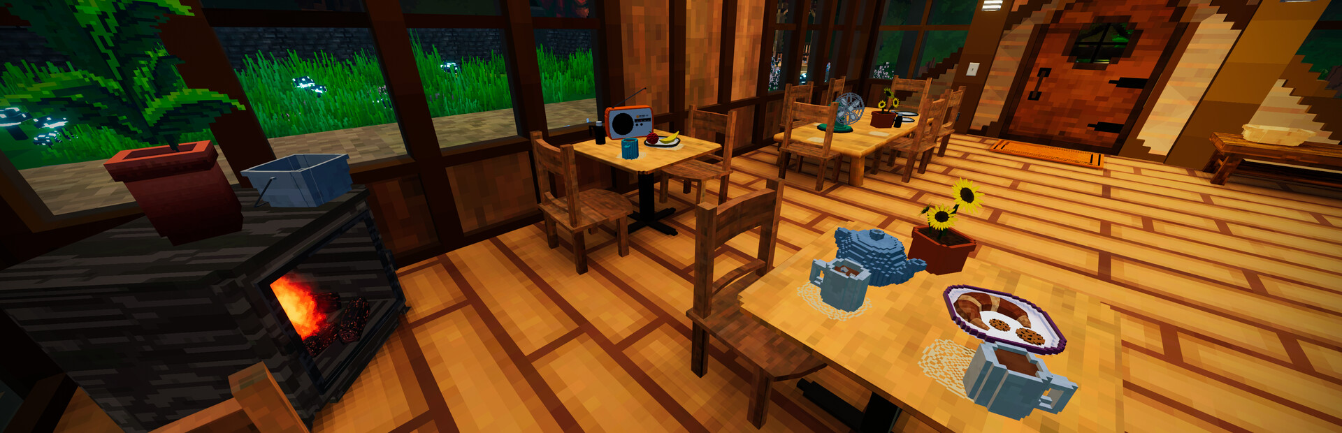 Cozy Cabin: Coffee Boutique