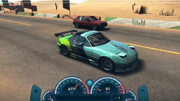 Screenshot z Drag Racing 3D: Streets 2