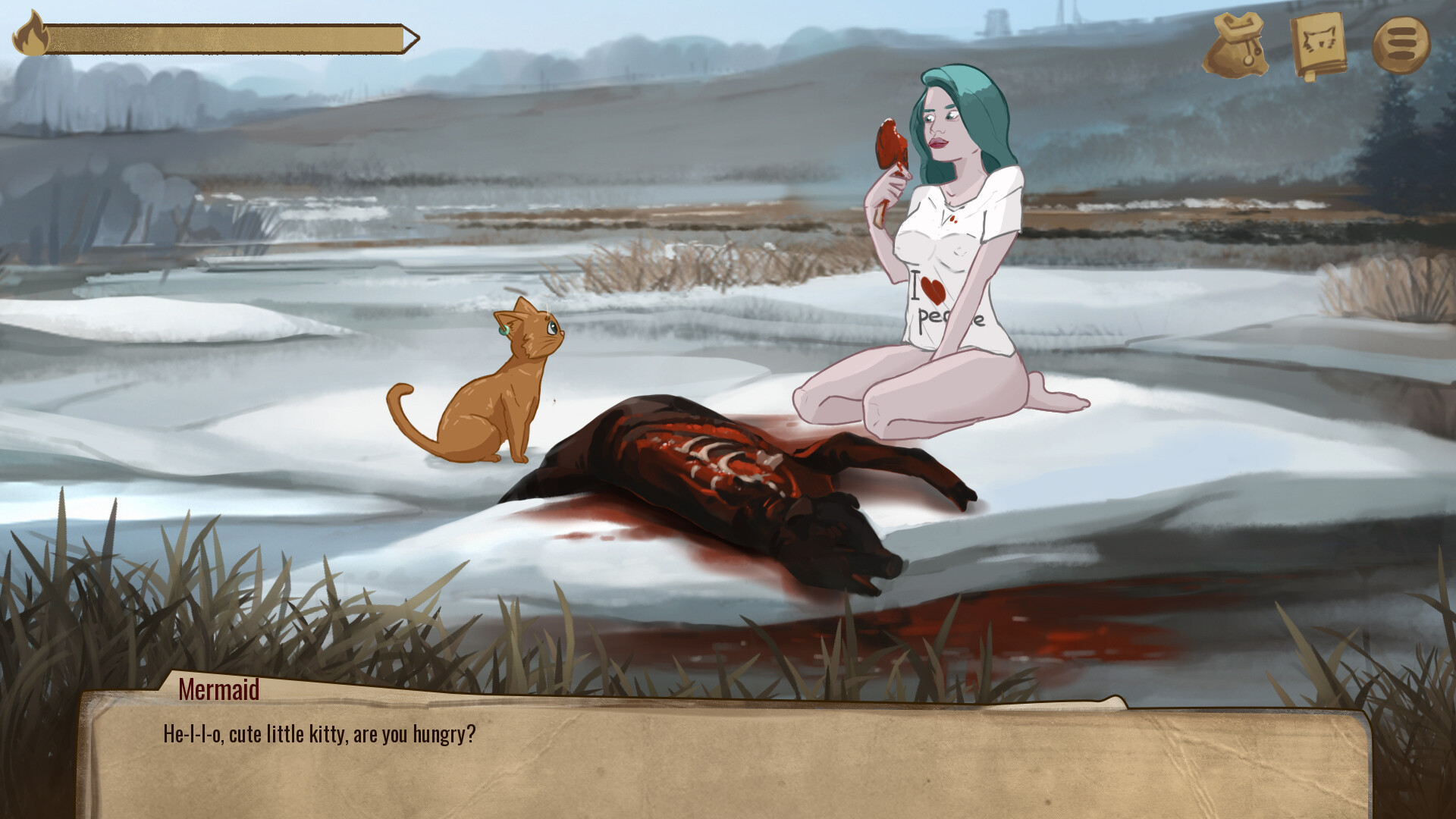 House spirit cat screenshot #1