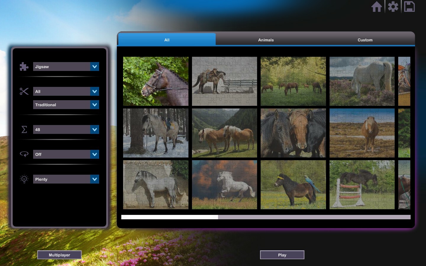 Let's Play Jigsaw Puzzles: Horses Featured Screenshot #1