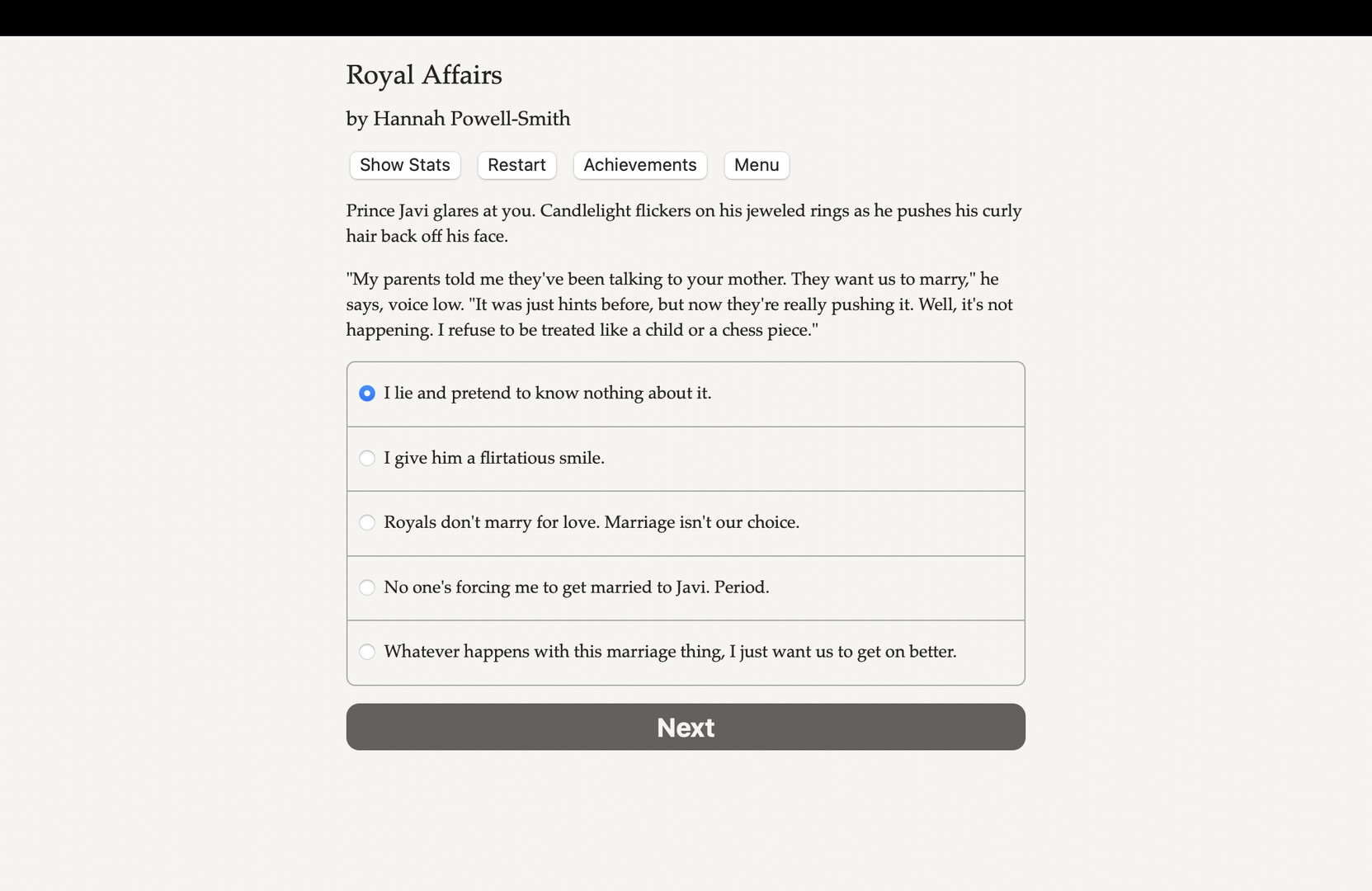 Royal Affairs Featured Screenshot #1