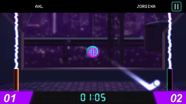Synth Pong video 9