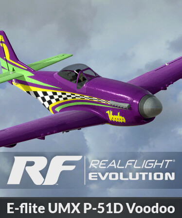 RealFlight Evolution - E-flite UMX P-51D Voodoo