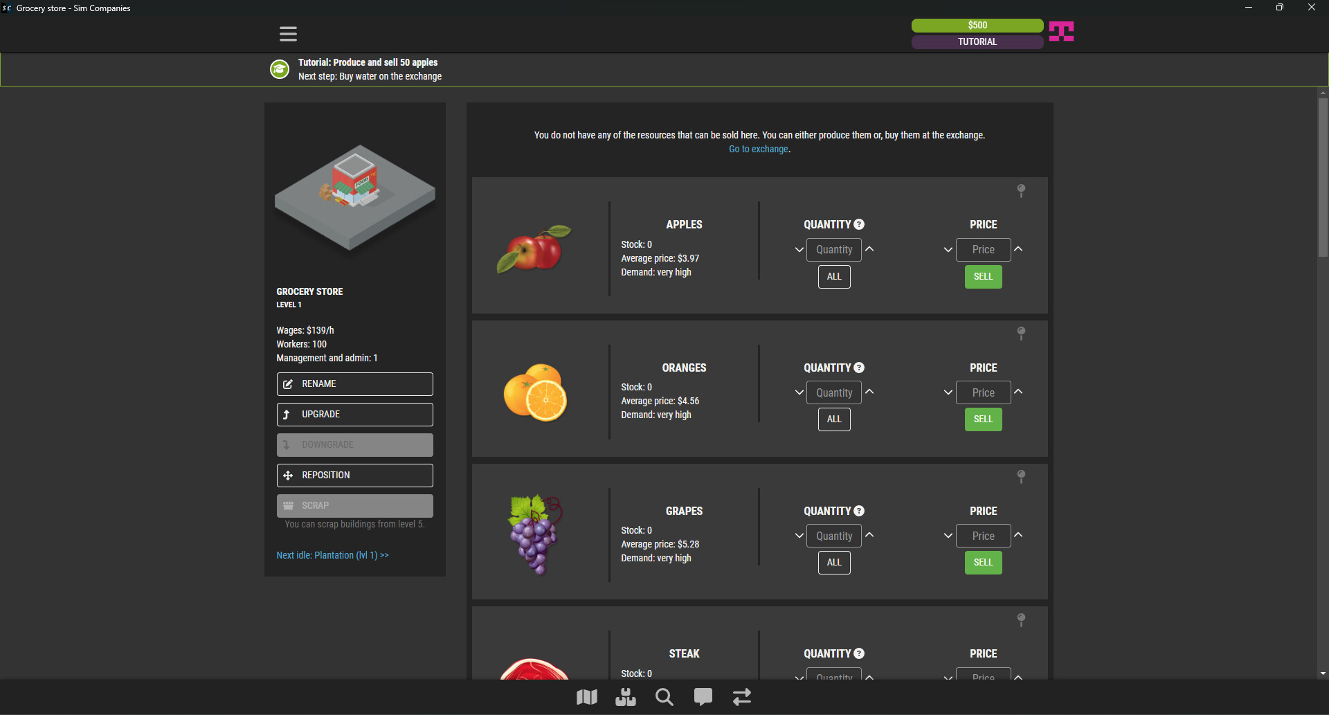 Sim Companies screenshot #3