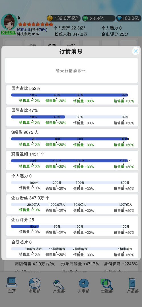 screenshot of 国产手机帝国-Mobile phone empire 7