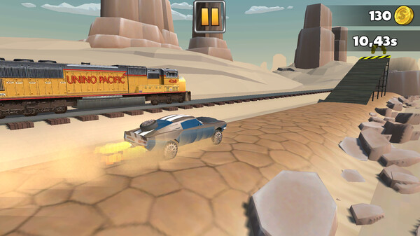 Race in Desert.