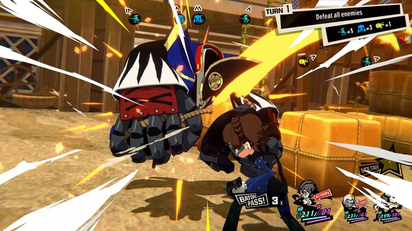 Persona 5 Tactica screenshot