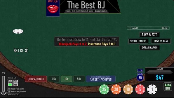 The Best BJ - AutoPlay Service Bot
