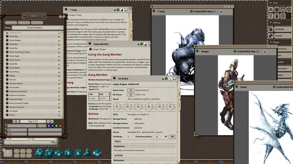 Fantasy Grounds - Esper Genesis 5E Threats Database