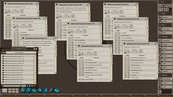 Fantasy Grounds - Esper Genesis 5E Threats Database
