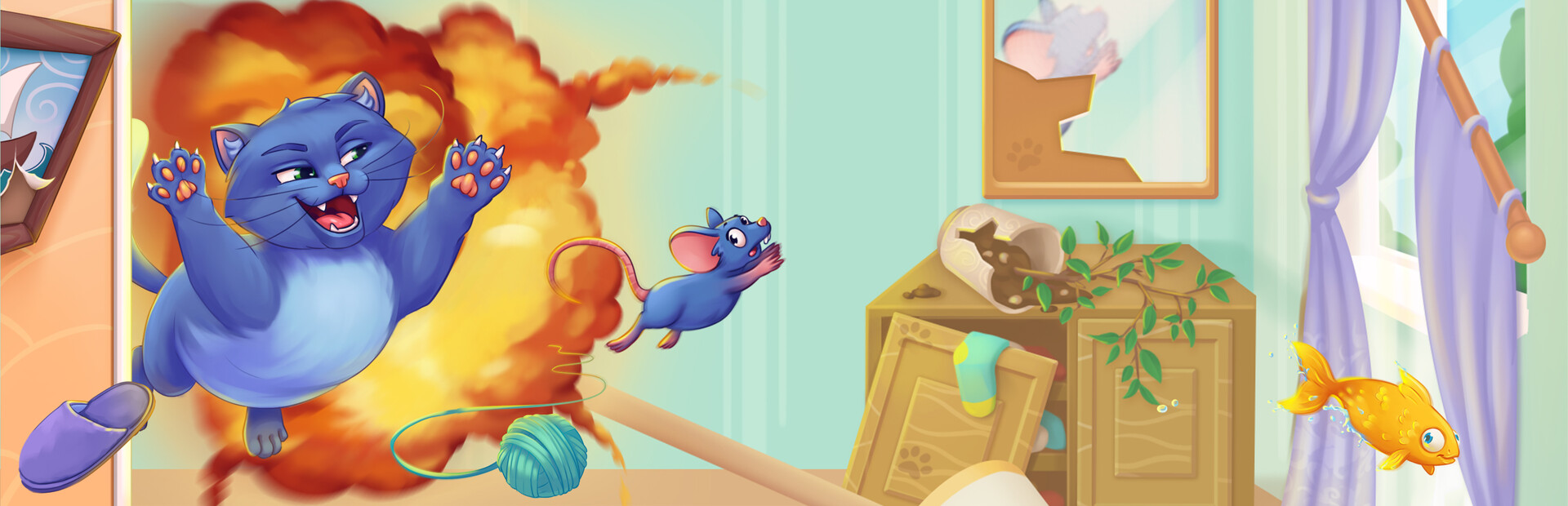Bad cat Sam