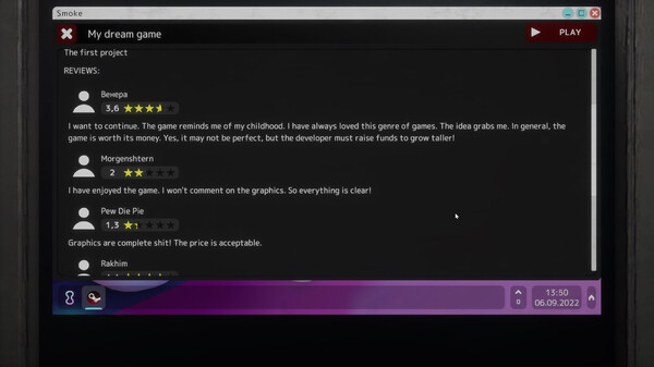 Screenshot z GameDev Life Simulator Screenshot z GameDev Life Simulator