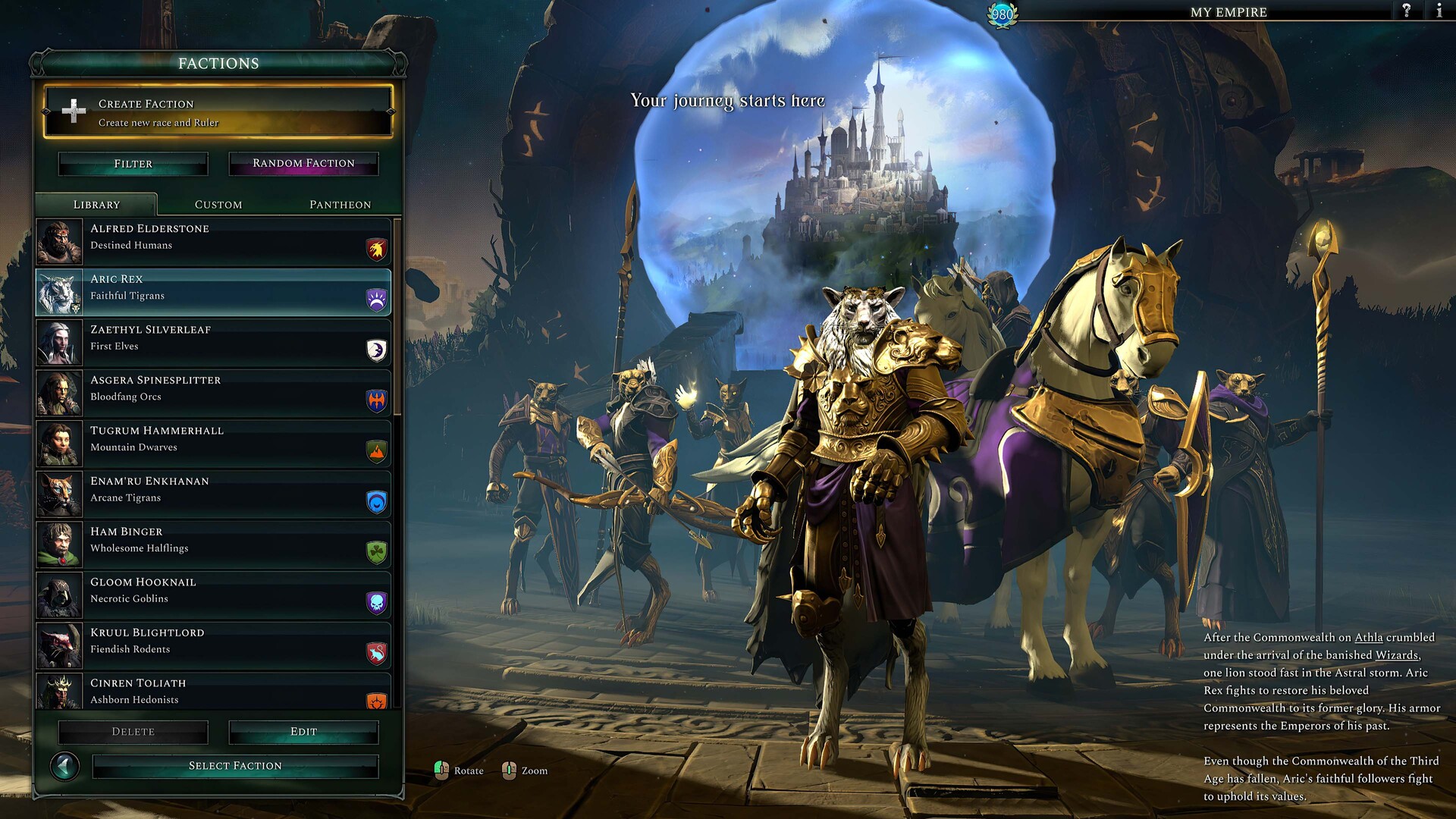 Age of Wonders 4: Pre-Order Content Pack Featured Screenshot #1