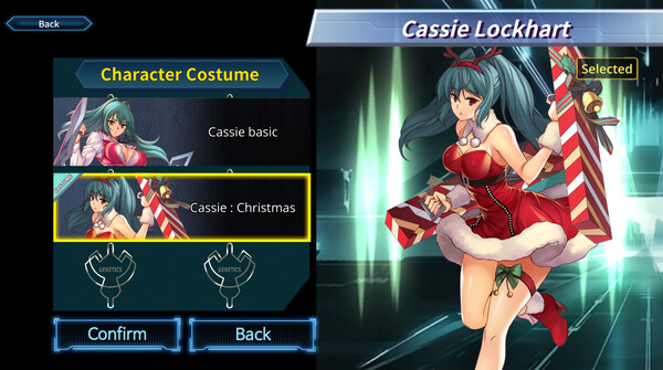 Battle Heroine Crisis COSTUME : Cassie Christmas