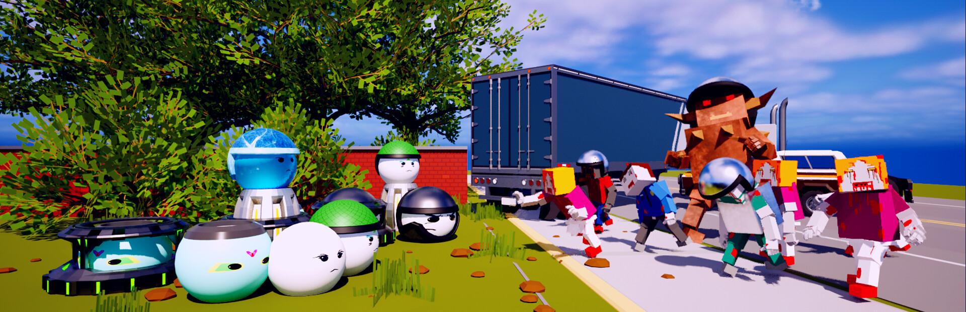 Ball Army vs Zombie