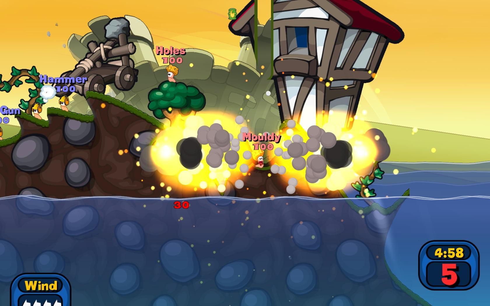 Worms Reloaded screenshot 1