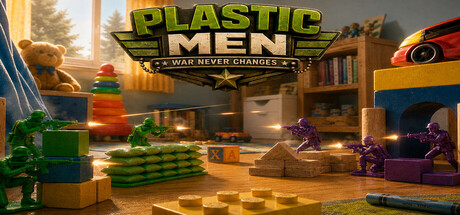 Plastic Men: War never changes cover