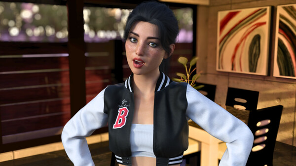 Screenshot z University Life Visual Novel