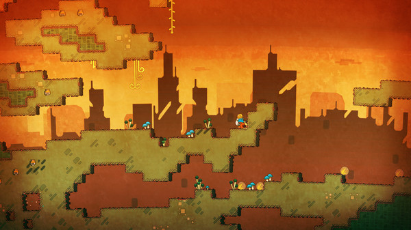 PixelJunk Nom Nom Galaxy screenshot