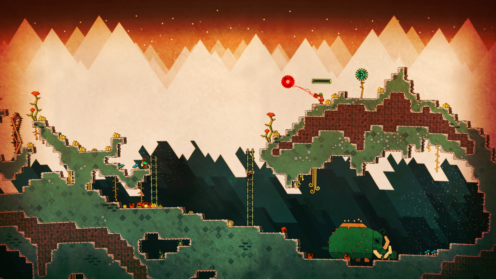 screenshot of PixelJunk™ Nom Nom Galaxy 5